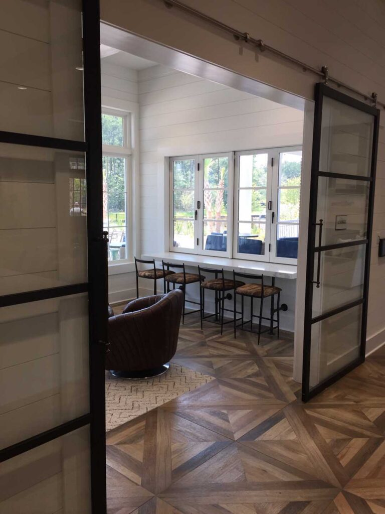 STEEL & GLASS SLIDING DOORS